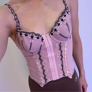 Vintage corset top